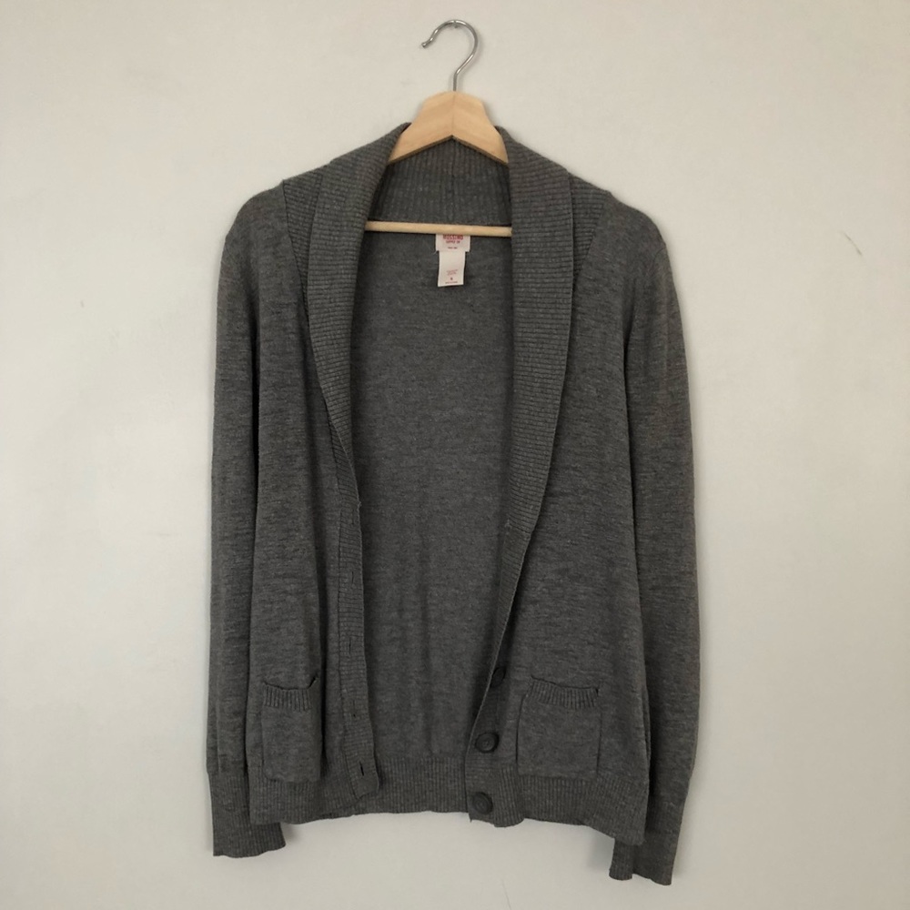Mossimo Gray Cardigan